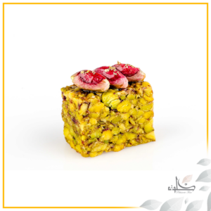 bjewia rectangulaire pistache